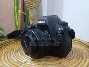 Canon 6D Mark Ii DSLR Camera (With 50mm Lens, Battery, Bag & Others)