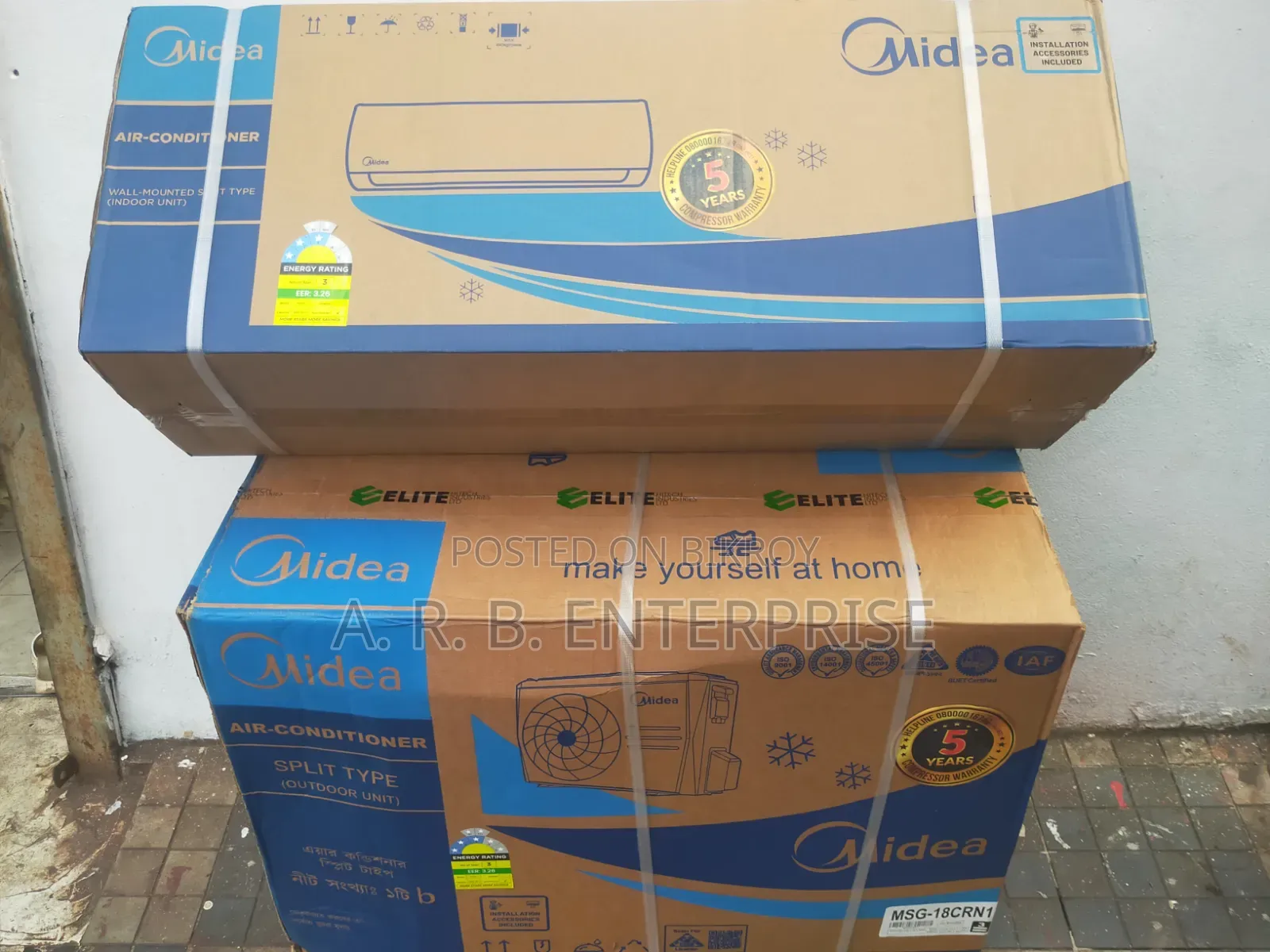 Midea AC 1.5 Ton Non Inverter (Exchange Offer)
