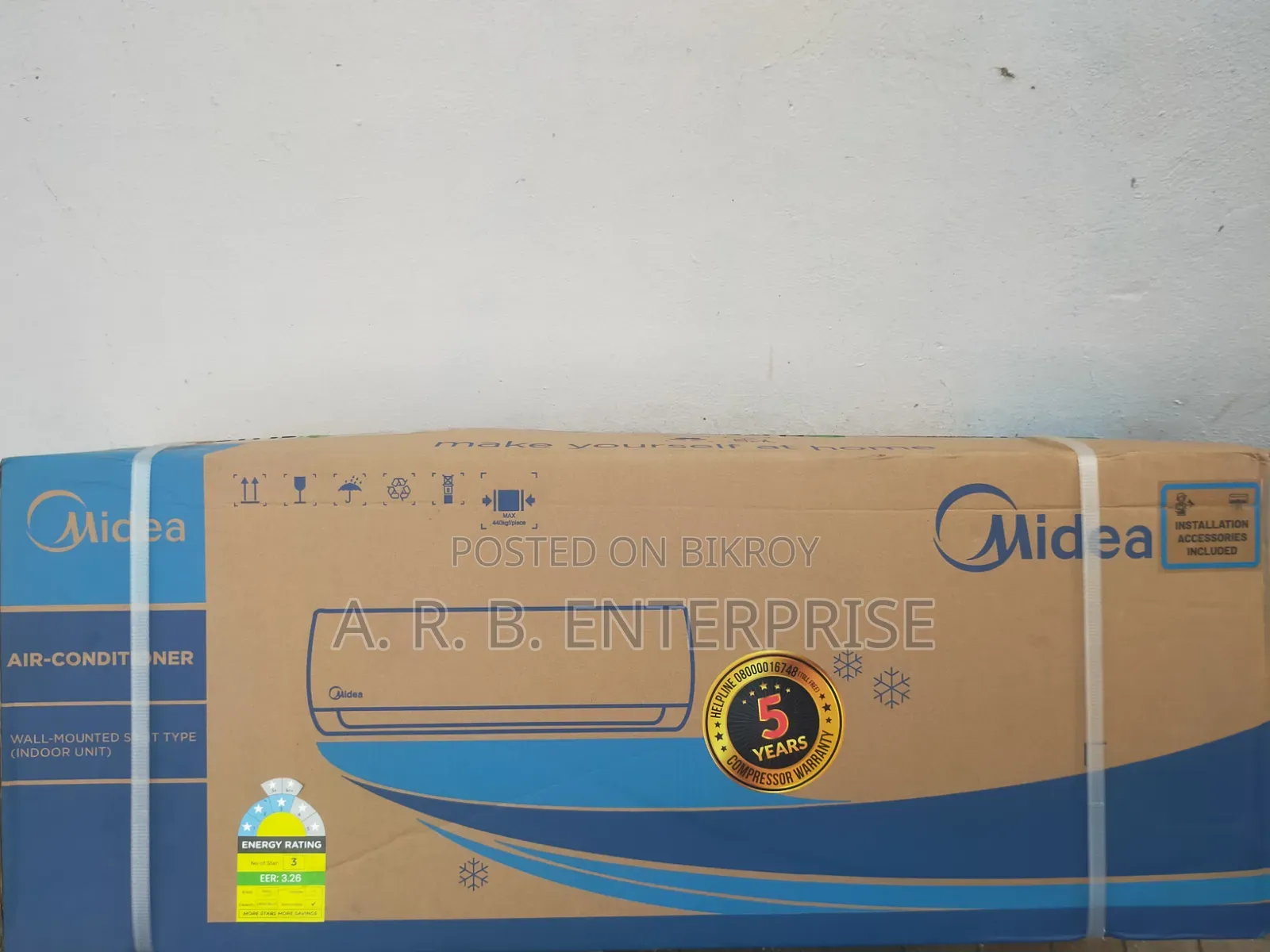 Midea AC 1.5 Ton Non Inverter (Exchange Offer)
