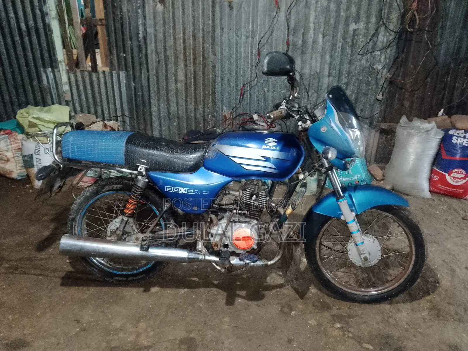 Bajaj Platina 100 2013 Blue