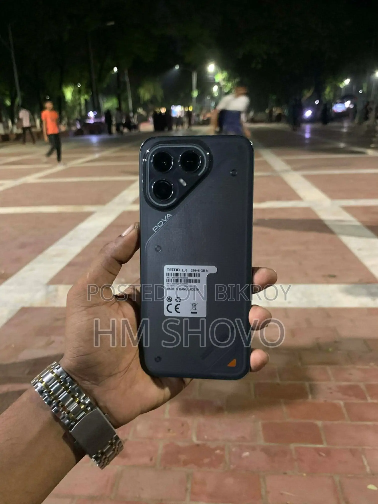 Tecno Pova 7 Pro 5G 256 GB Black