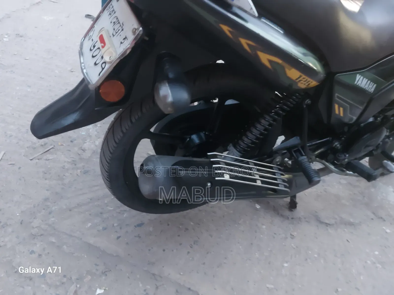Yamaha Saluto 125 2018 Black