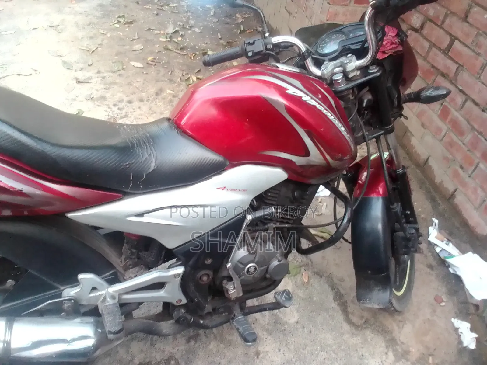 Bajaj Discover 125 2014 Red