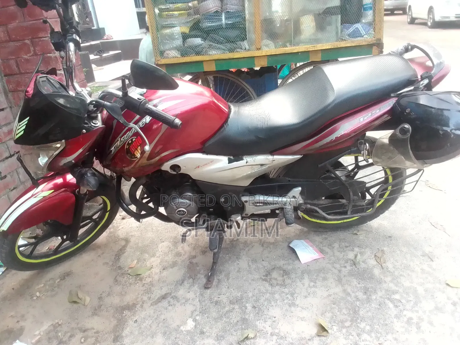 Bajaj Discover 125 2014 Red