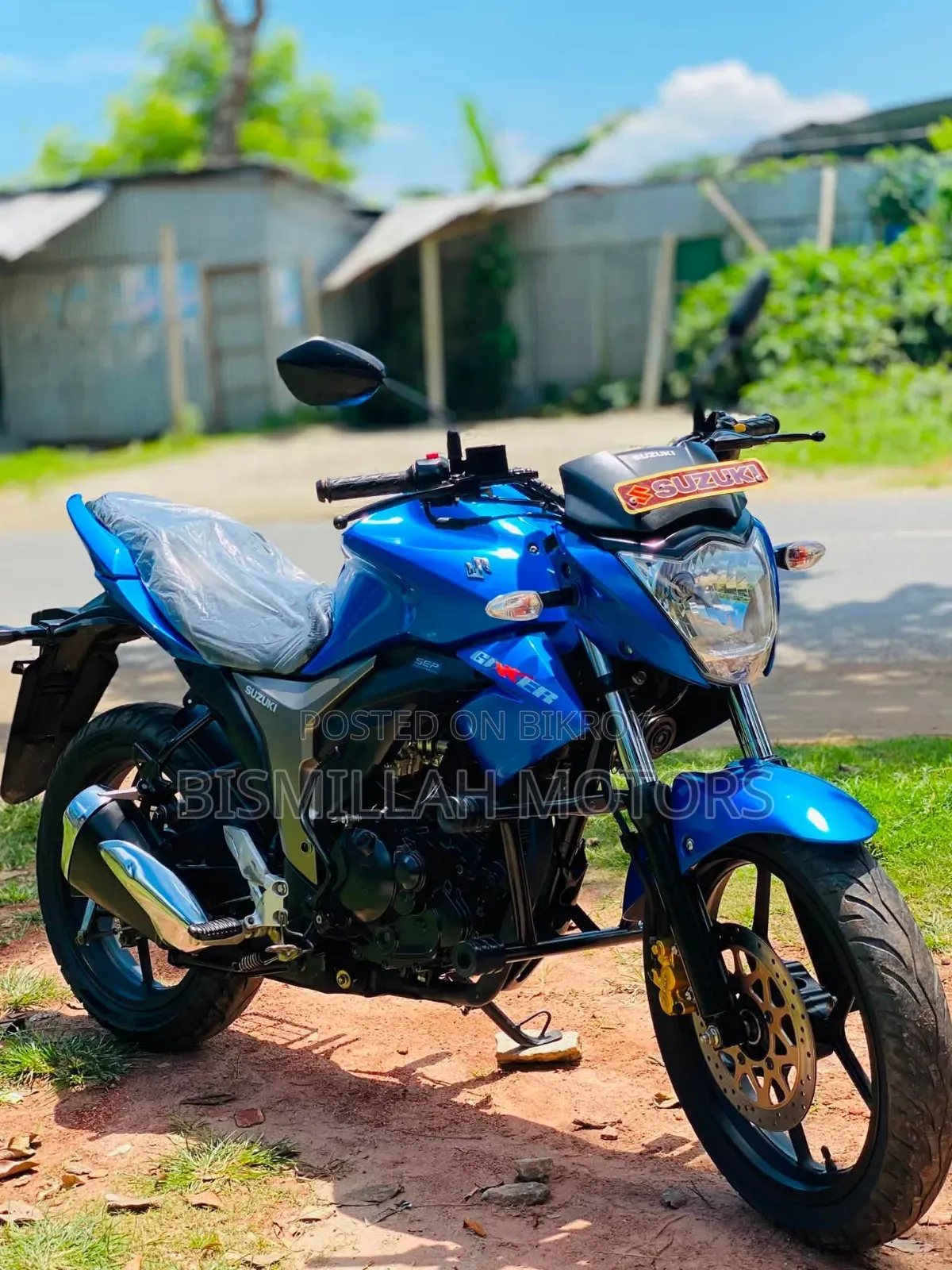 Suzuki Gixxer 2024 Blue