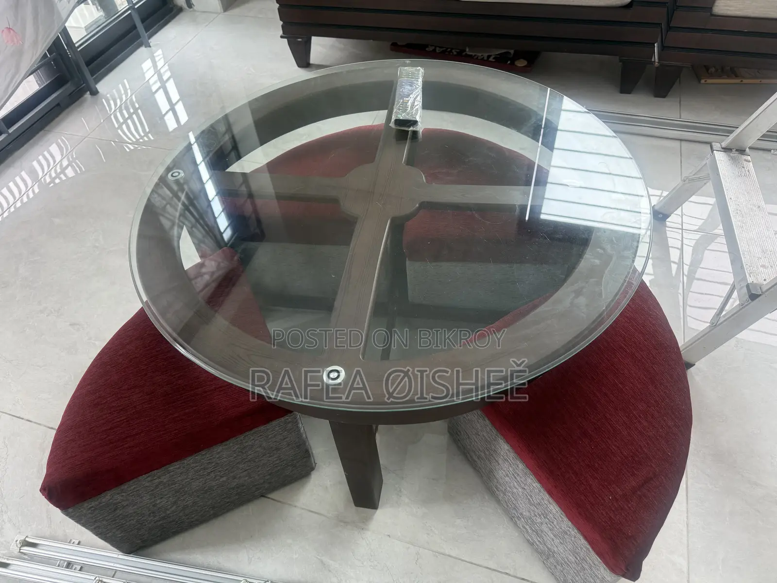 Sofa Set With Tea Table