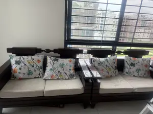 Sofa Set With Tea Table