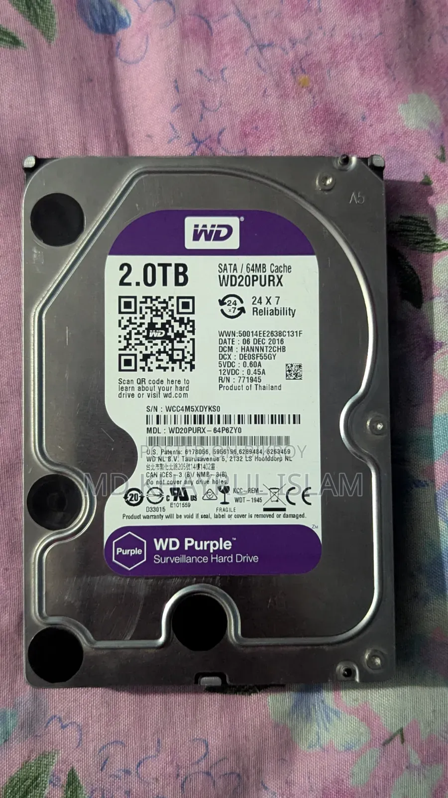 2.0TB HDD for Sell