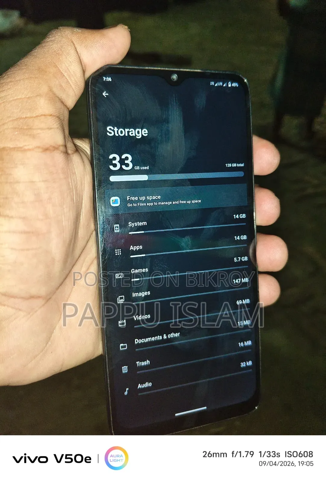 Motorola 128 GB Black
