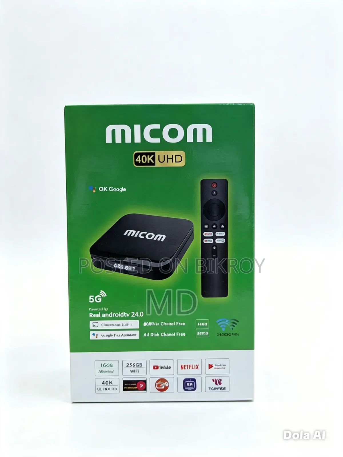 সাধারণtv-কে বানিয়ে ফেলুন স্মার্টAndroid TV! MICOM 4K Android Set-