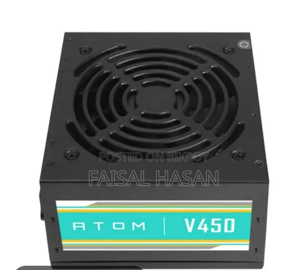 450 Watt Full New Power Supply Gaming