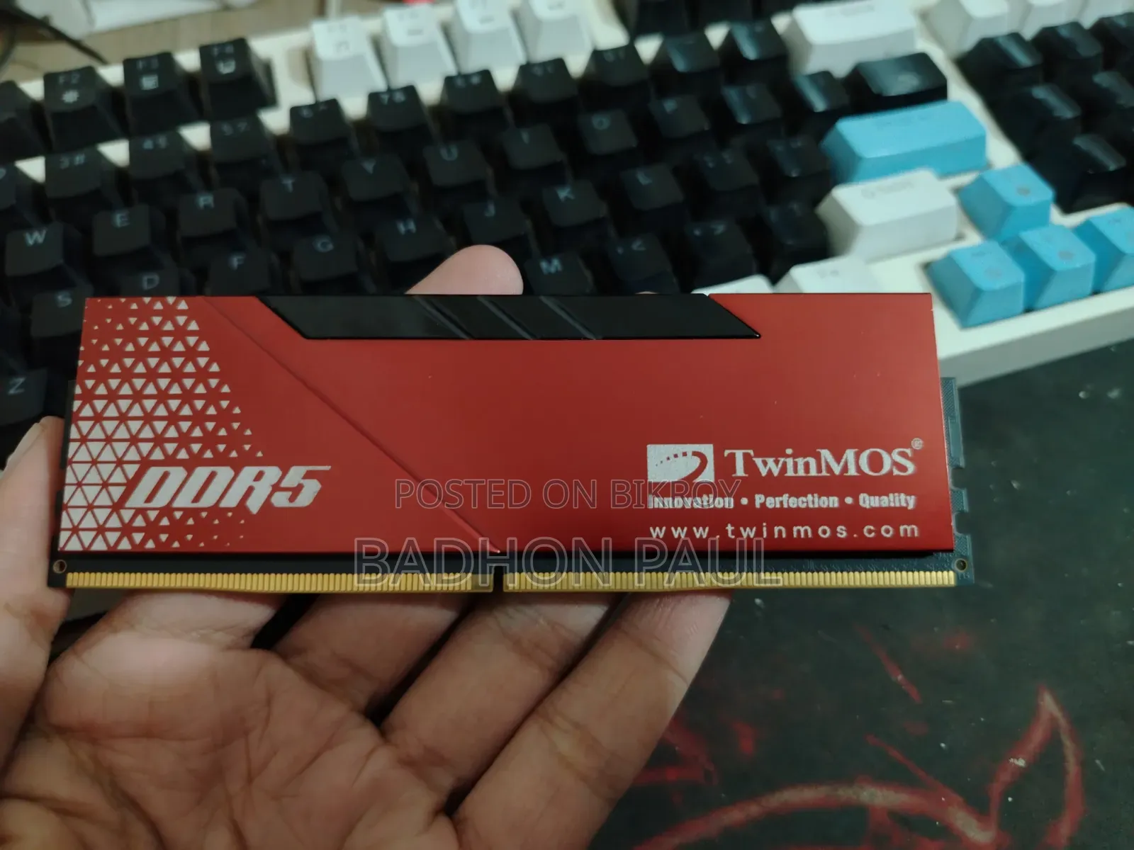 [For Sale] TwinMOS VOLTX 16GB DDR5 6000MHz Desktop RAM