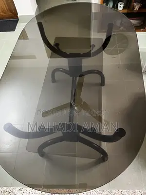 Dining Table ডাইনিং টেবিল Glass Dining Table