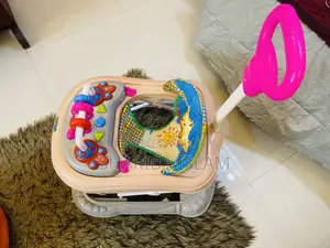 Almost New Musical Baby Walker With Parent Push Handle | 3/4Times Used