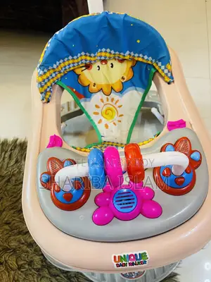 Almost New Musical Baby Walker With Parent Push Handle | 3/4Times Used