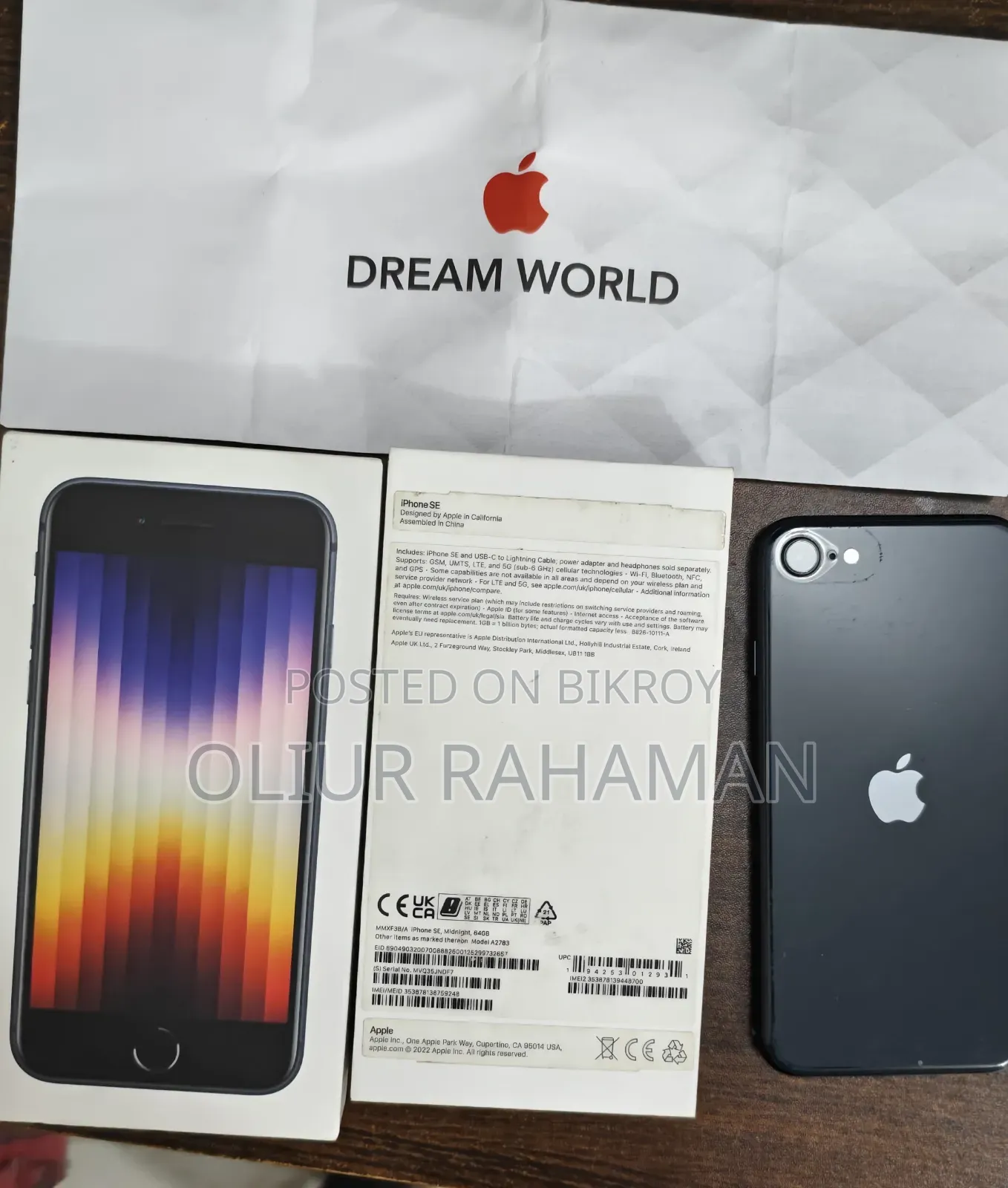Apple iPhone SE (2022) 64 GB Black