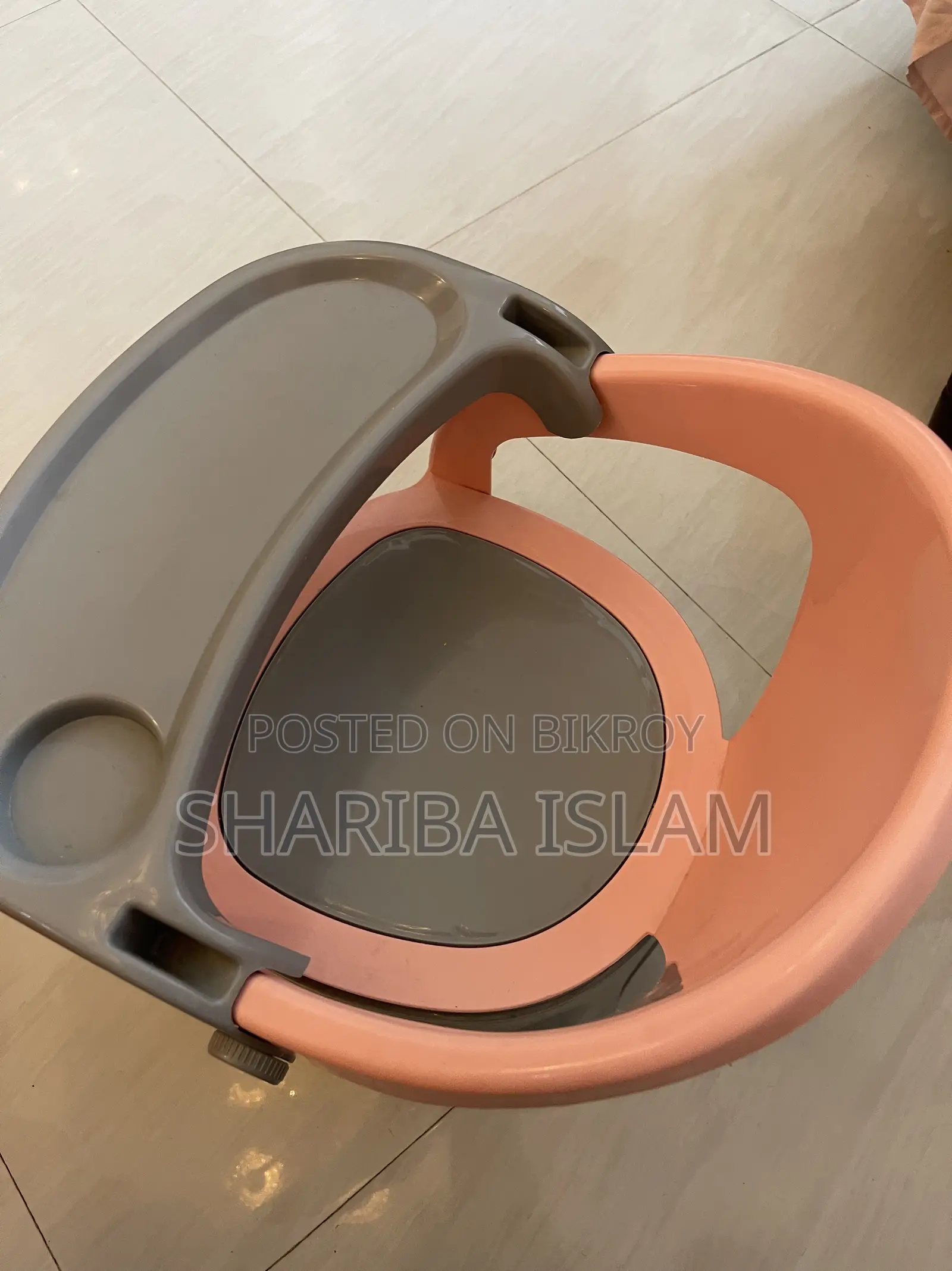 Almost New Baby Feeding Chair With Tray | 4–5 Times Used