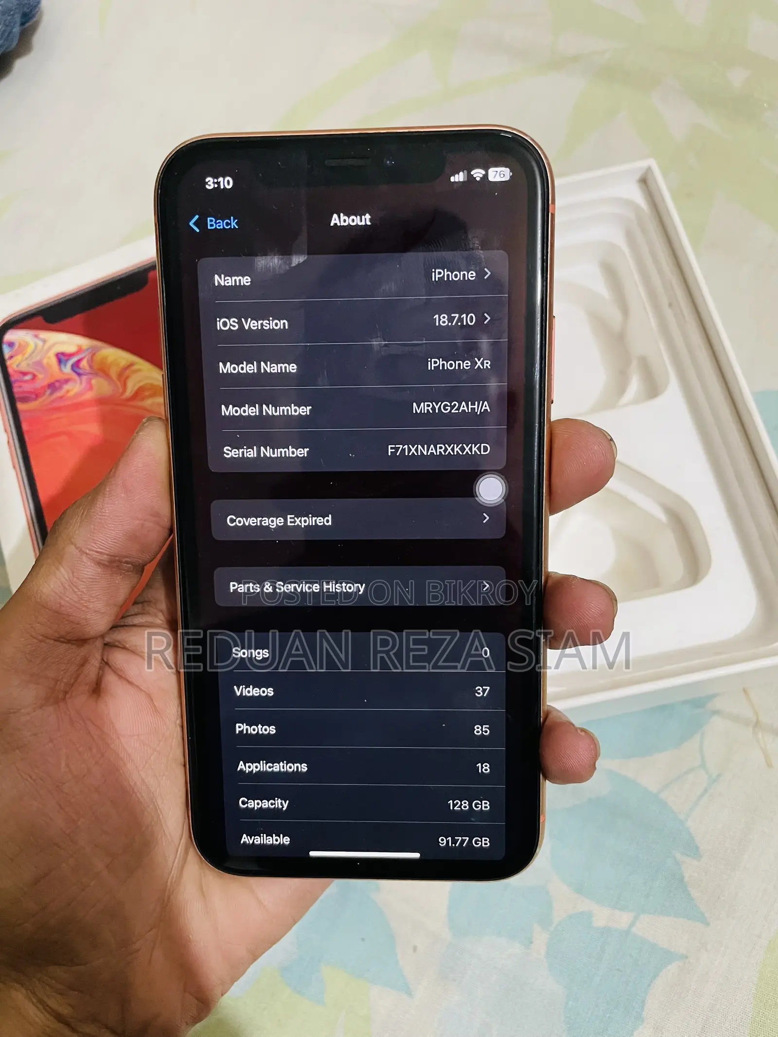 Apple iPhone XR 128 GB