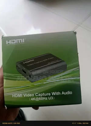 HDMI 4K Video Capture Card With Audio