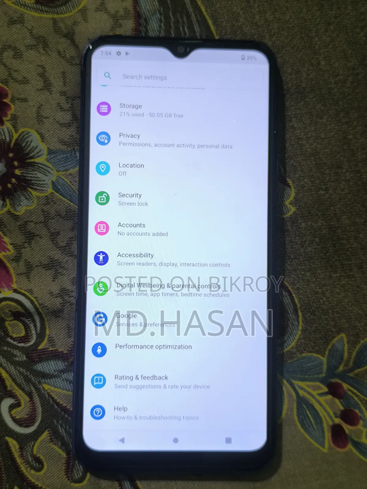 Motorola Moto G8 Power Lite 64 GB Blue