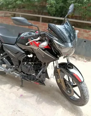 TVS Apache RTR 160 2V ABS 2022 Black