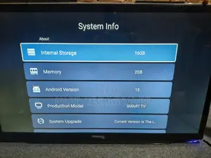 NEW 32" 2GB 16GB LED TV Android Version 13 1 Years Warranty
