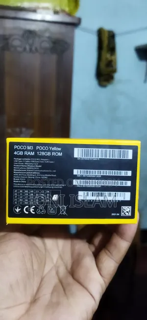 Xiaomi Poco M3 128 GB Yellow