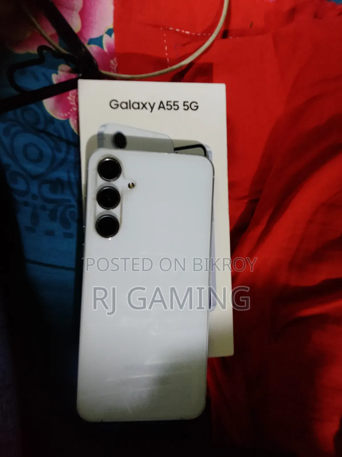 Samsung Galaxy A55 128 GB White