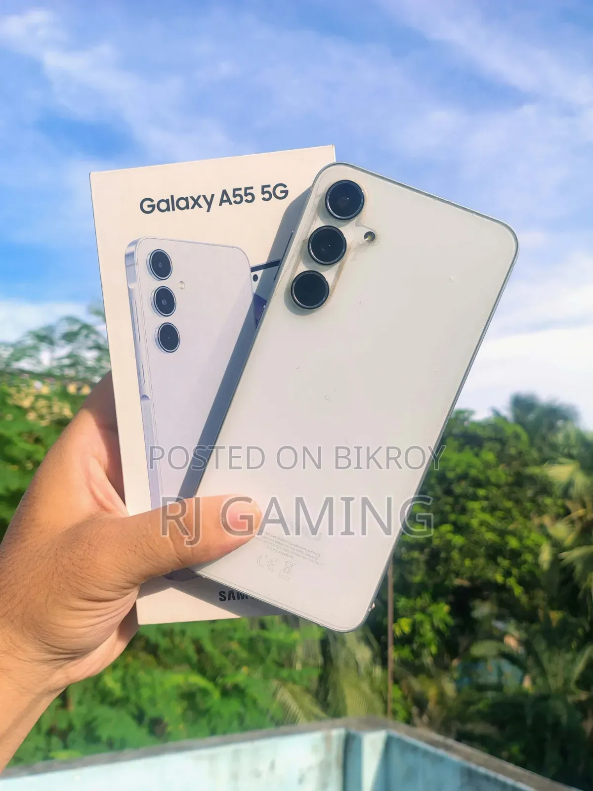 Samsung Galaxy A55 128 GB White