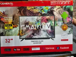 NEW 32" 2GB 16GB LED TV Android Version 13 1 Years Warranty
