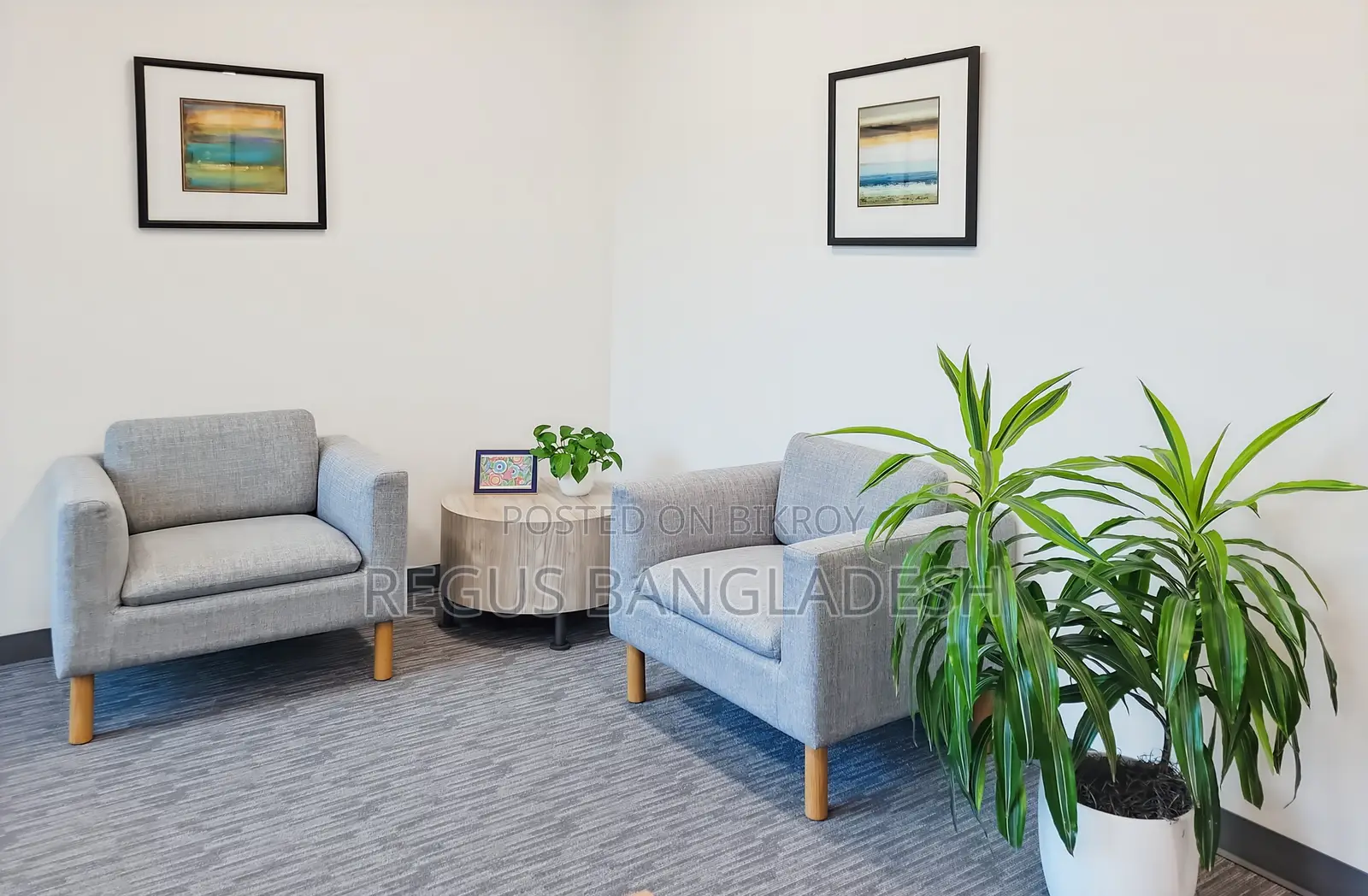 Secure Furnished Office Space in Regus, Borak Mehanur