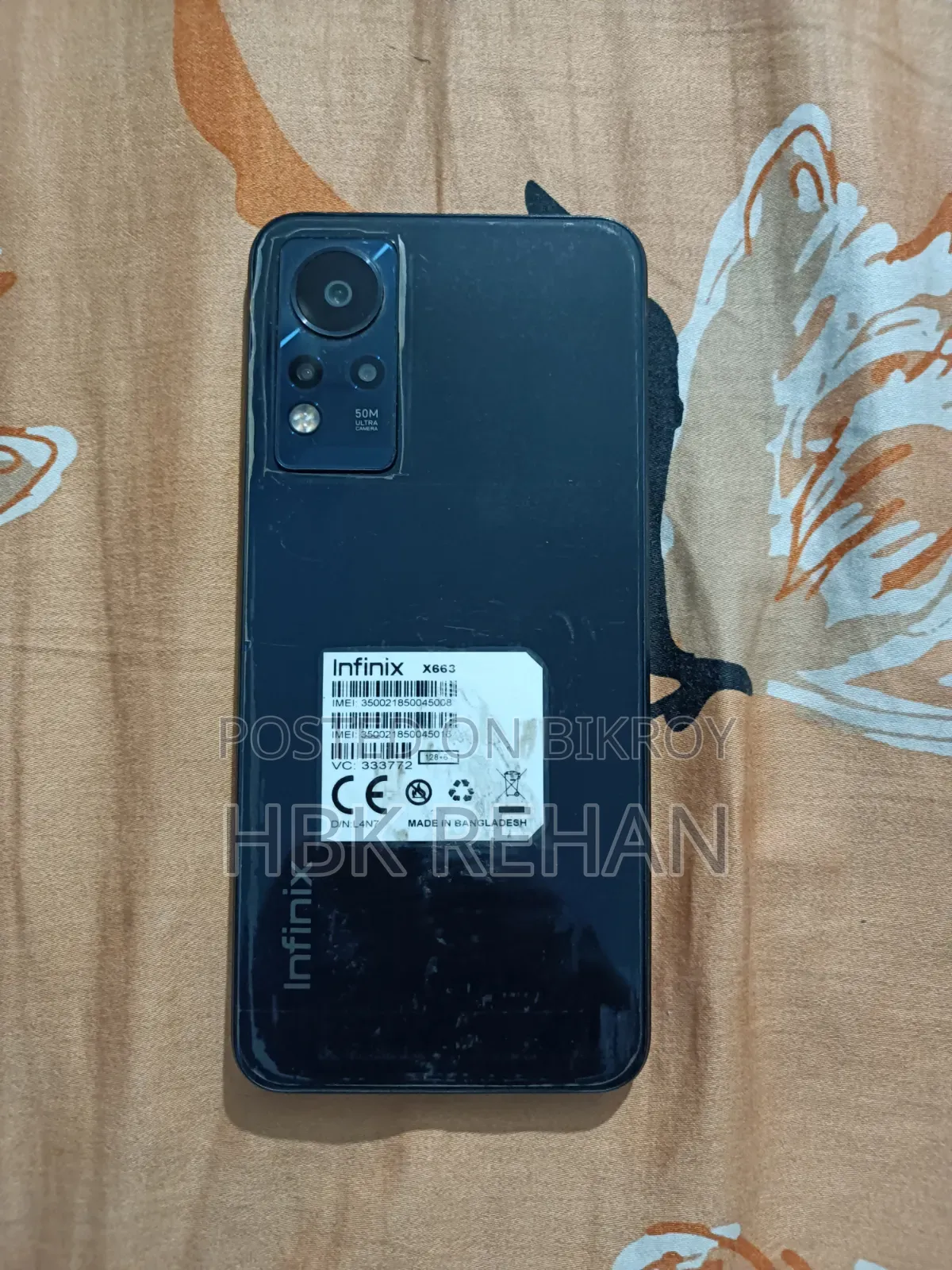 Infinix Note 12 128 GB Black