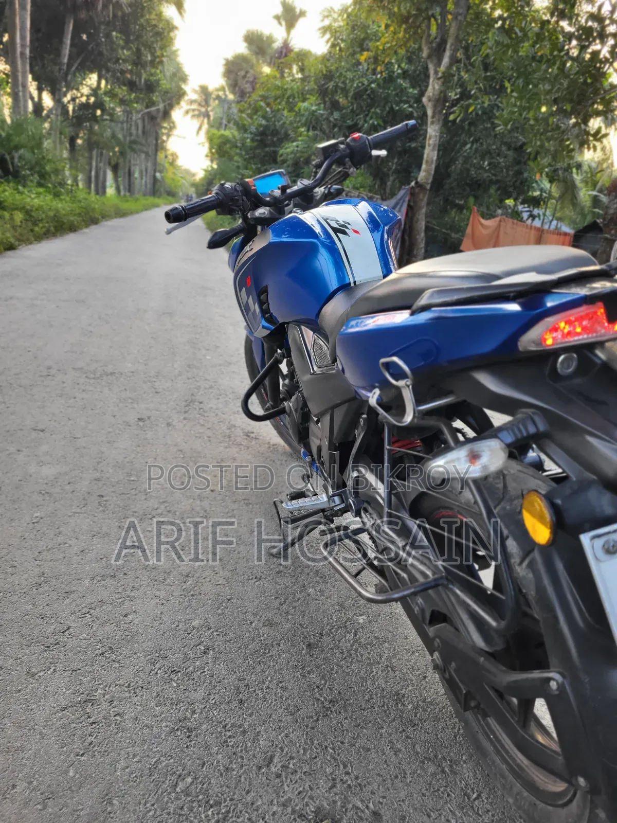 TVS Apache RTR 160 4V 2022 Blue
