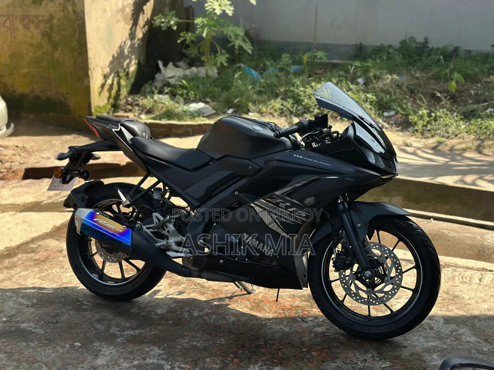 Yamaha R15 V3 2025 Black