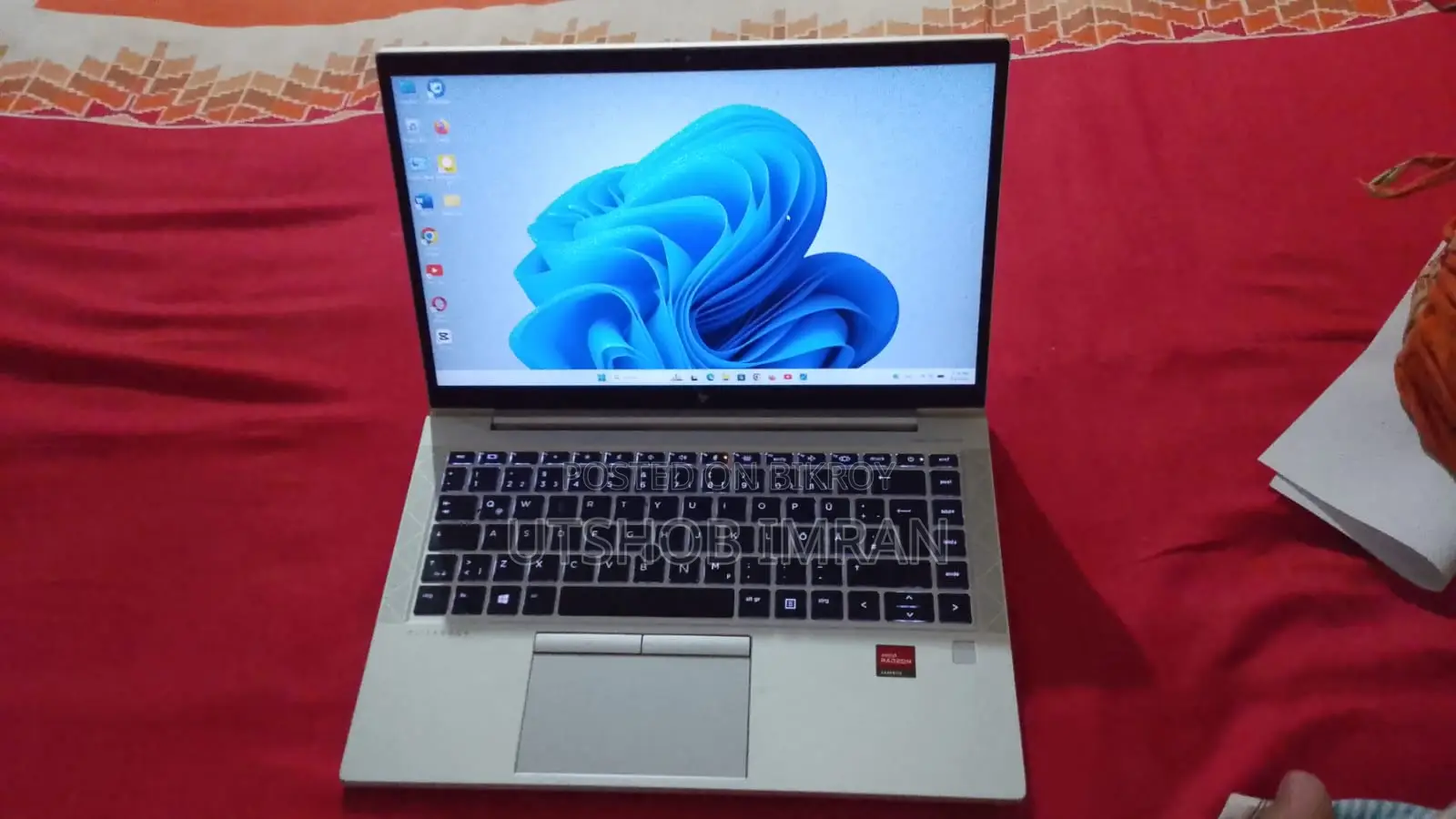Laptop HP EliteBook 845 G7 8GB AMD Ryzen 5 SSD 256GB