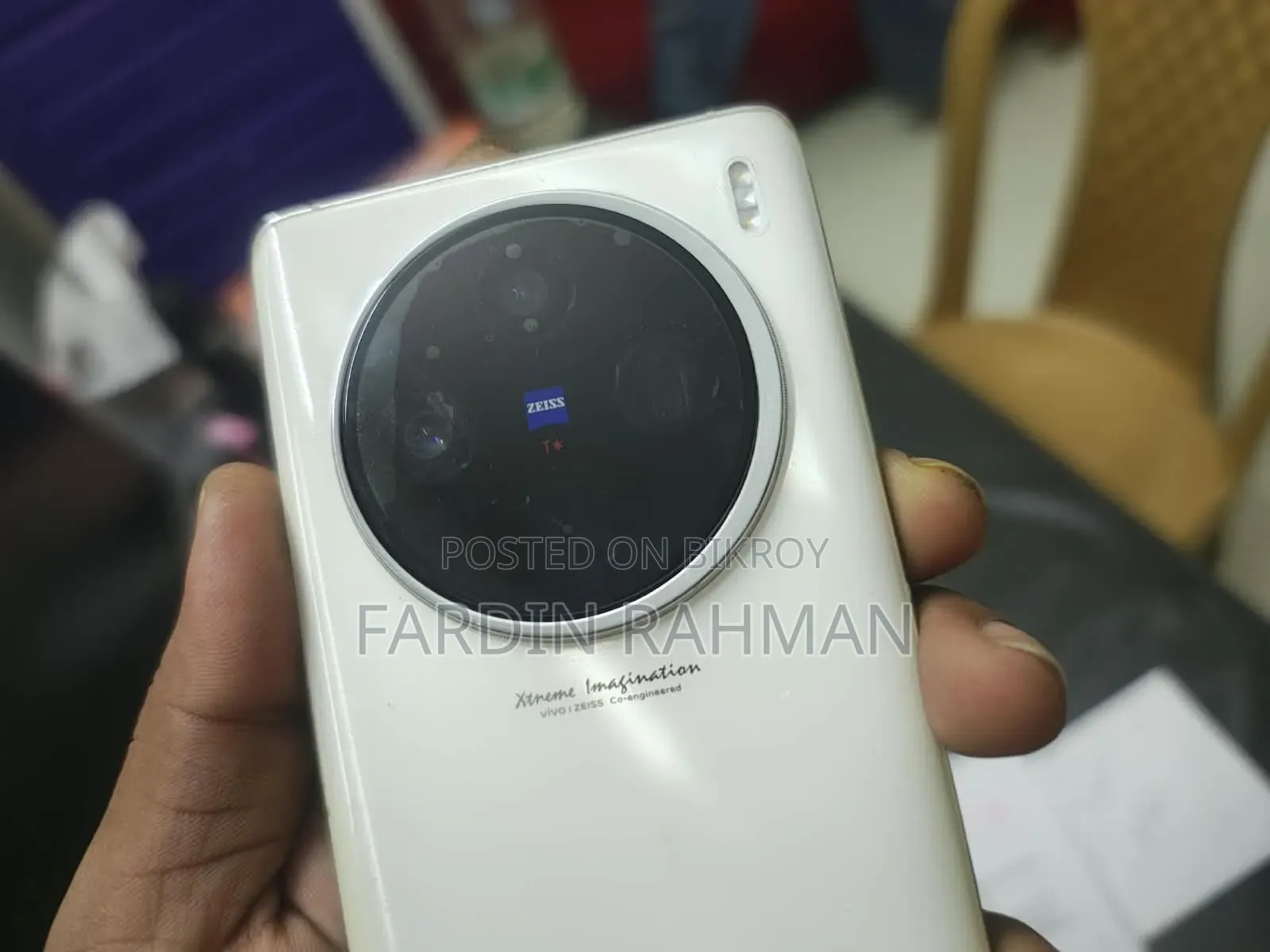 ভিভো এক্স১০০ ২৫৬ জিবি হোয়াইট