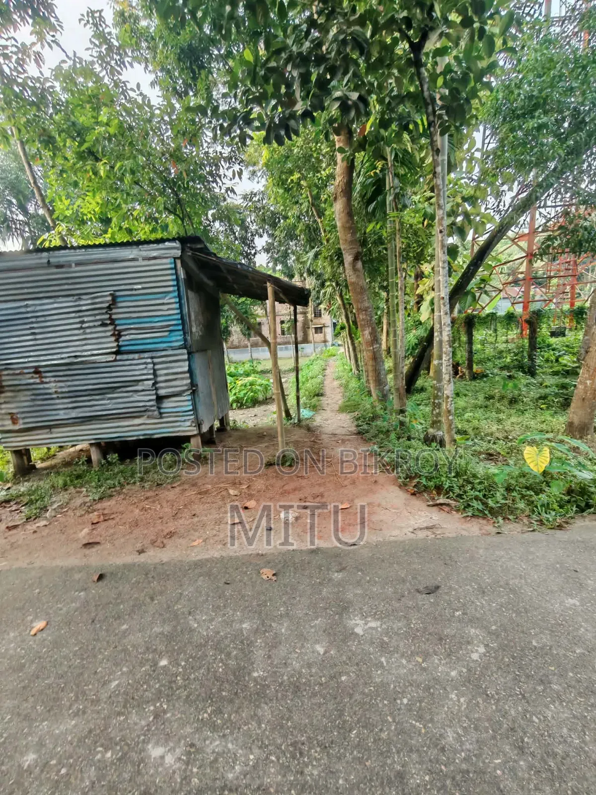 Land ready for immediate house construction