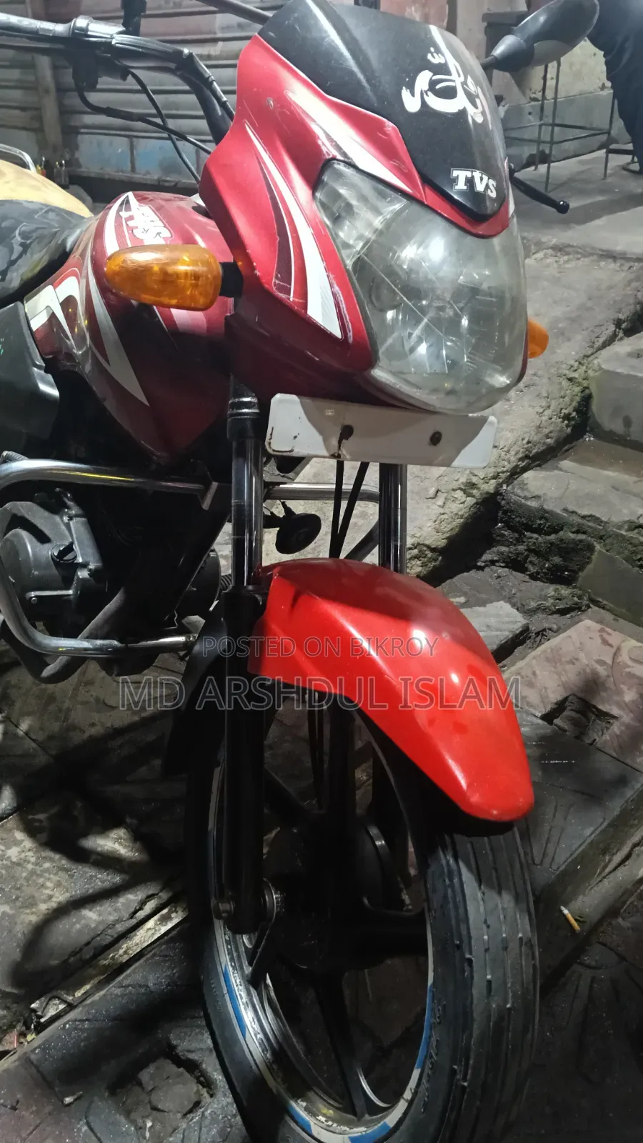 TVS Metro 2018 Red
