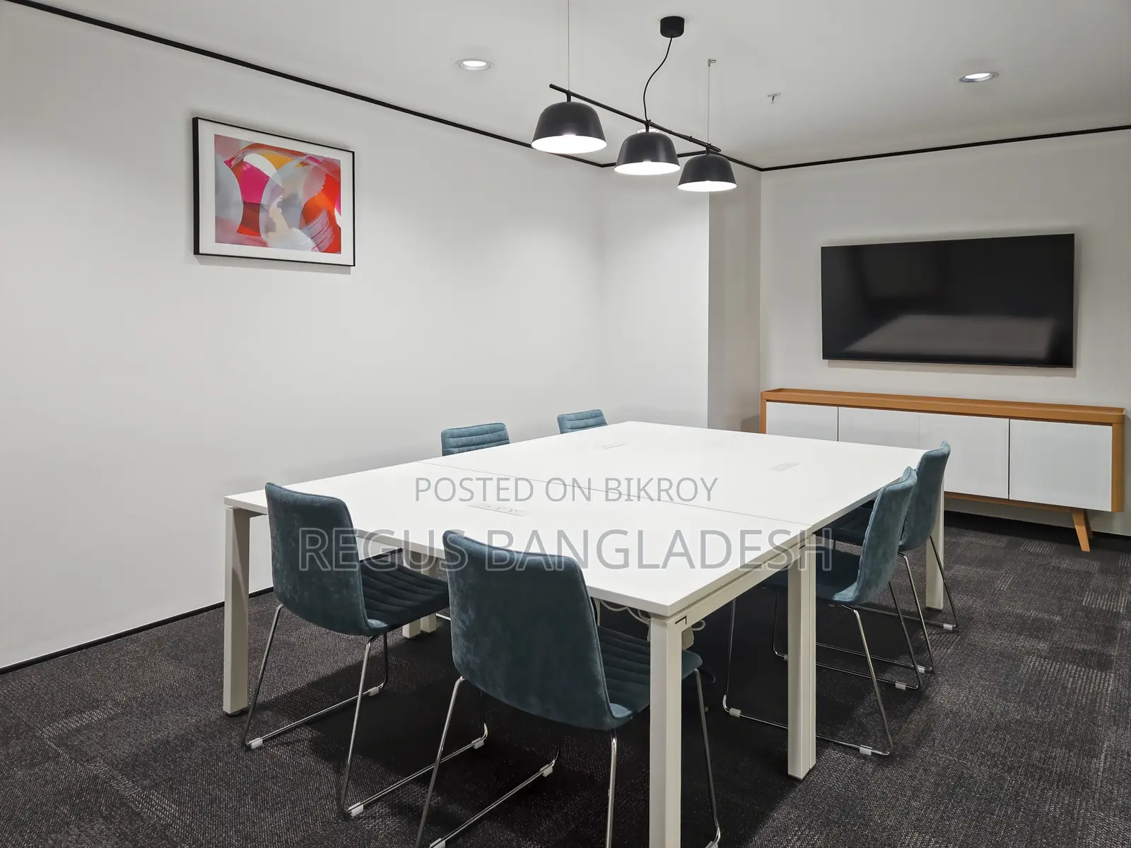 Fully Managed Serviced Office in Regus, Borak Mehanur