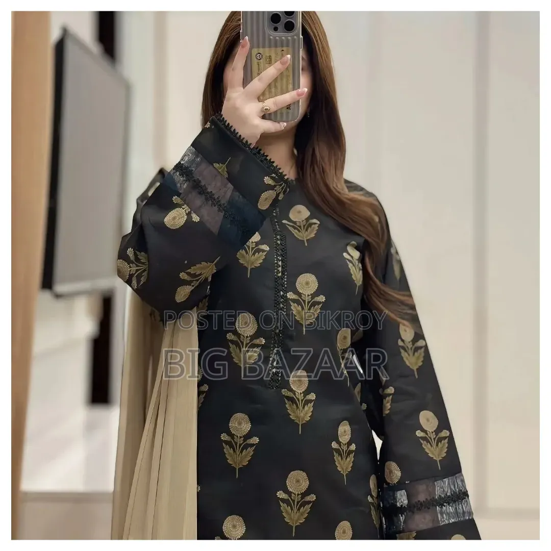 প্রিমিয়াম ডিজিটাল প্রিন্টেড ৩ পিস