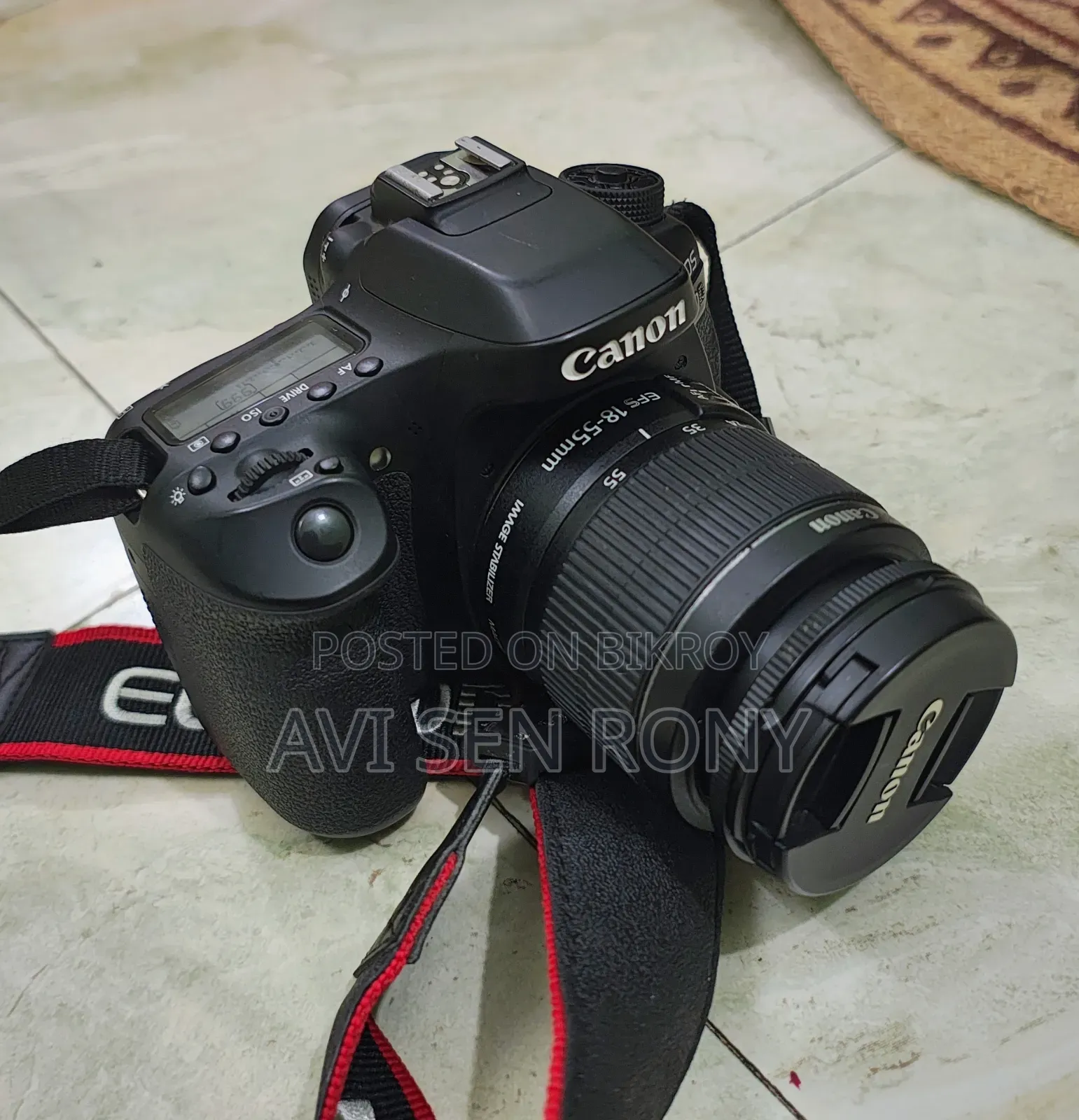Canon EOS 80D Digital SLR Camera Body With 18-55mm STM Lens