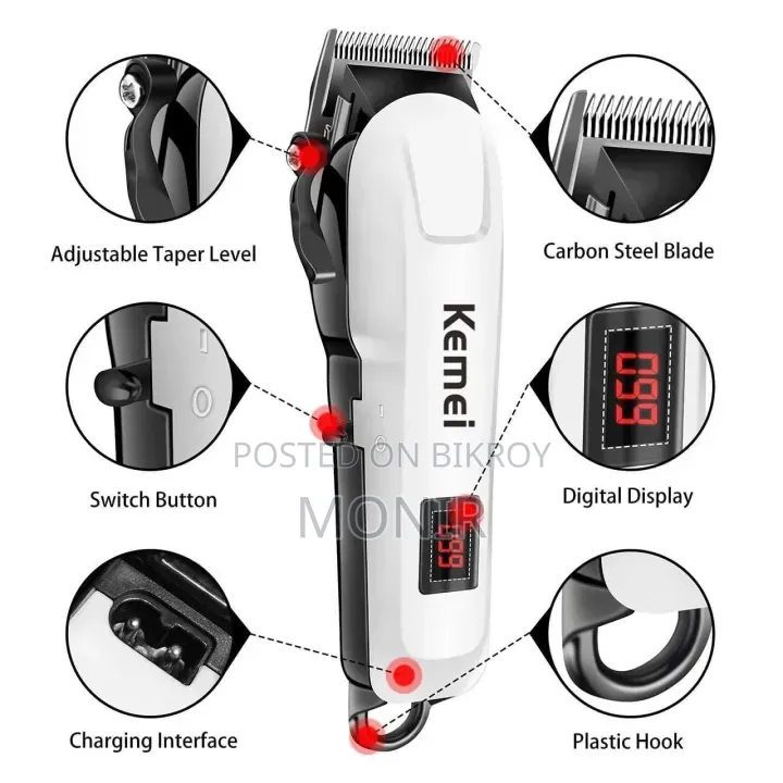 Kemei KM-809A প্রফেশনাল ট্রিমার