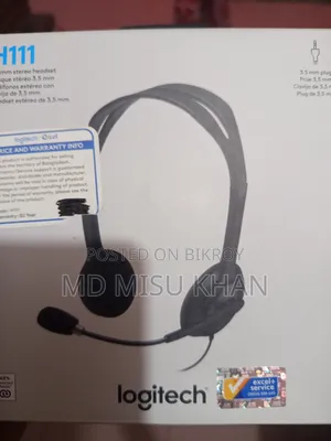 Logitech H111 Stereo Headset With Microphone