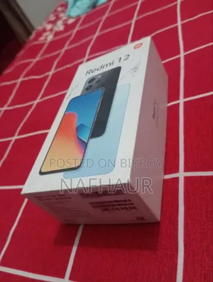 শাওমি রেডমি ১২ ১২৮ জিবি সিলভার