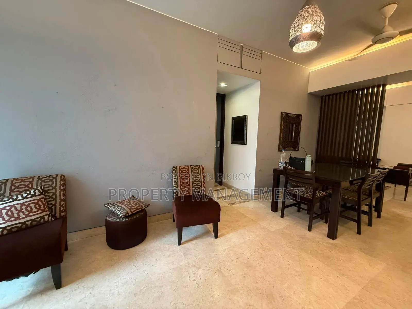 Furnished 3bdrm Apartment in Banani for rent