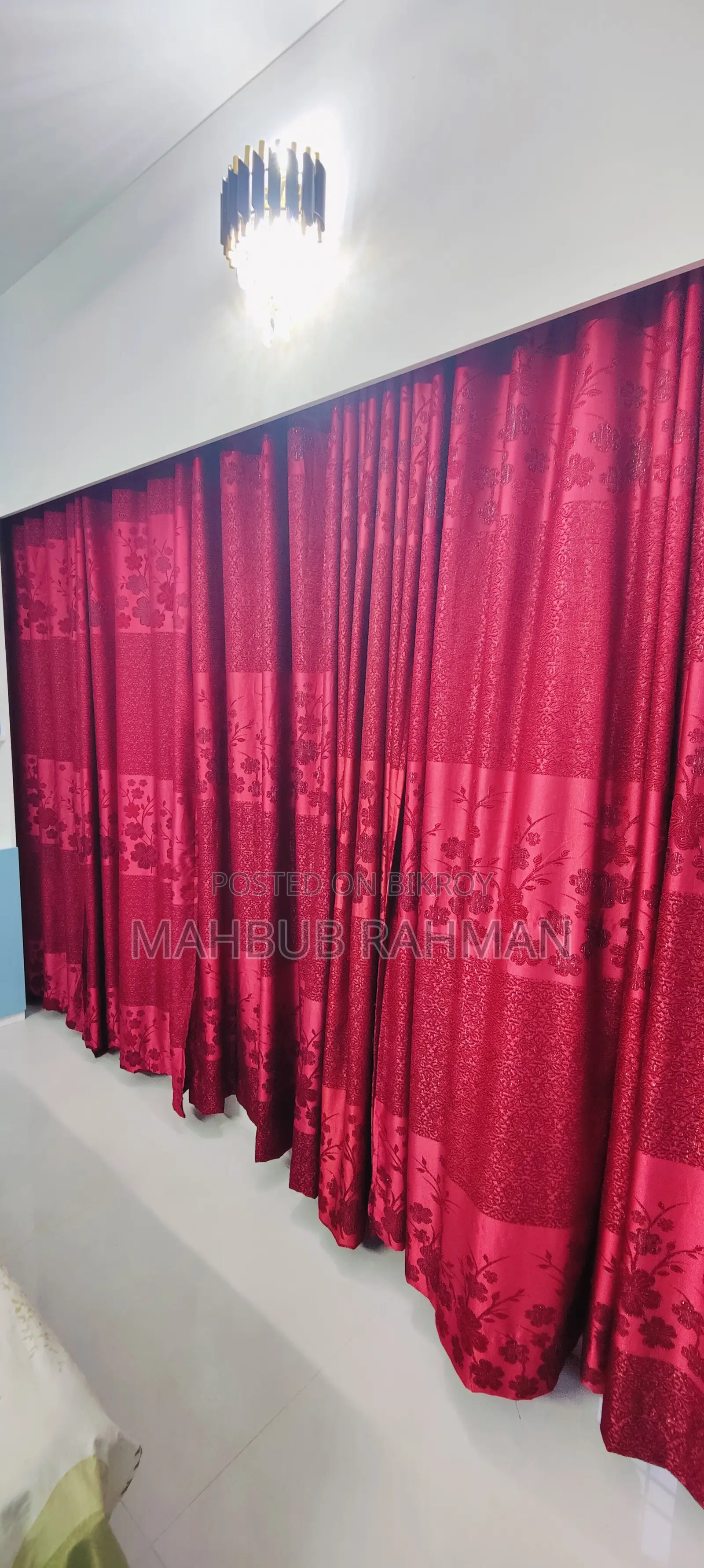 22 Heavy and Durable Chinese Curtain ( 6 Kuchi & 10 Eyelets) Will Sell