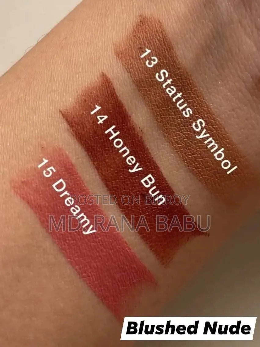 Mars 3 Matte Lipstick Set Peaces and Nudes