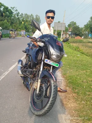 TVS Apache RTR 160 2V 2017 Black