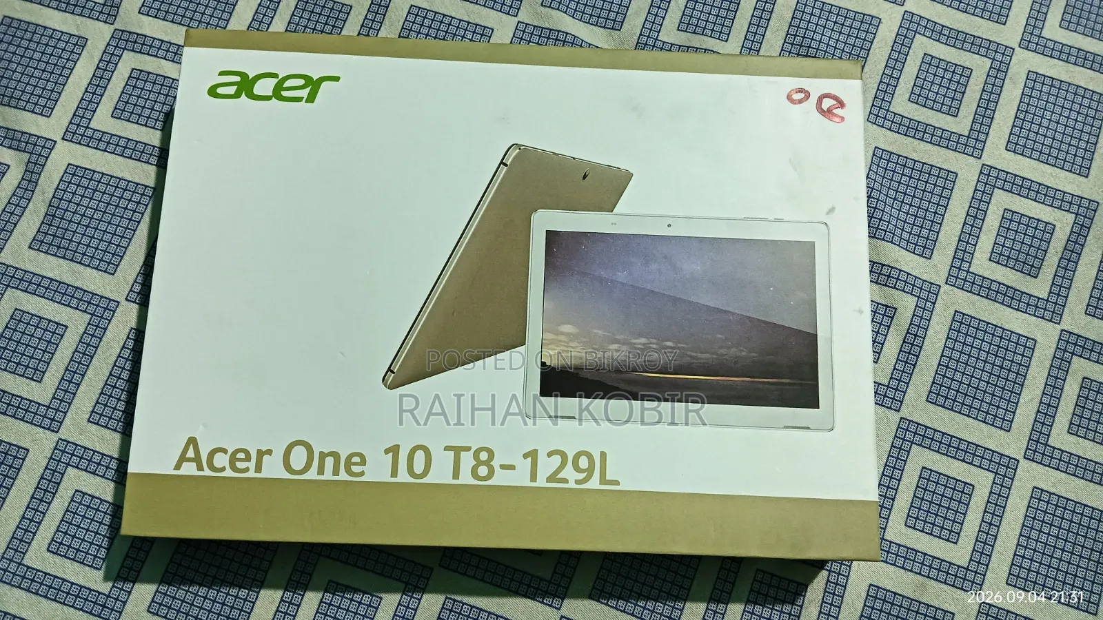 New Acer Iconia One 10 64 GB Silver