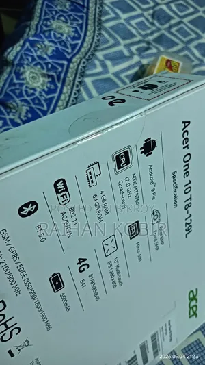 New Acer Iconia One 10 64 GB Silver